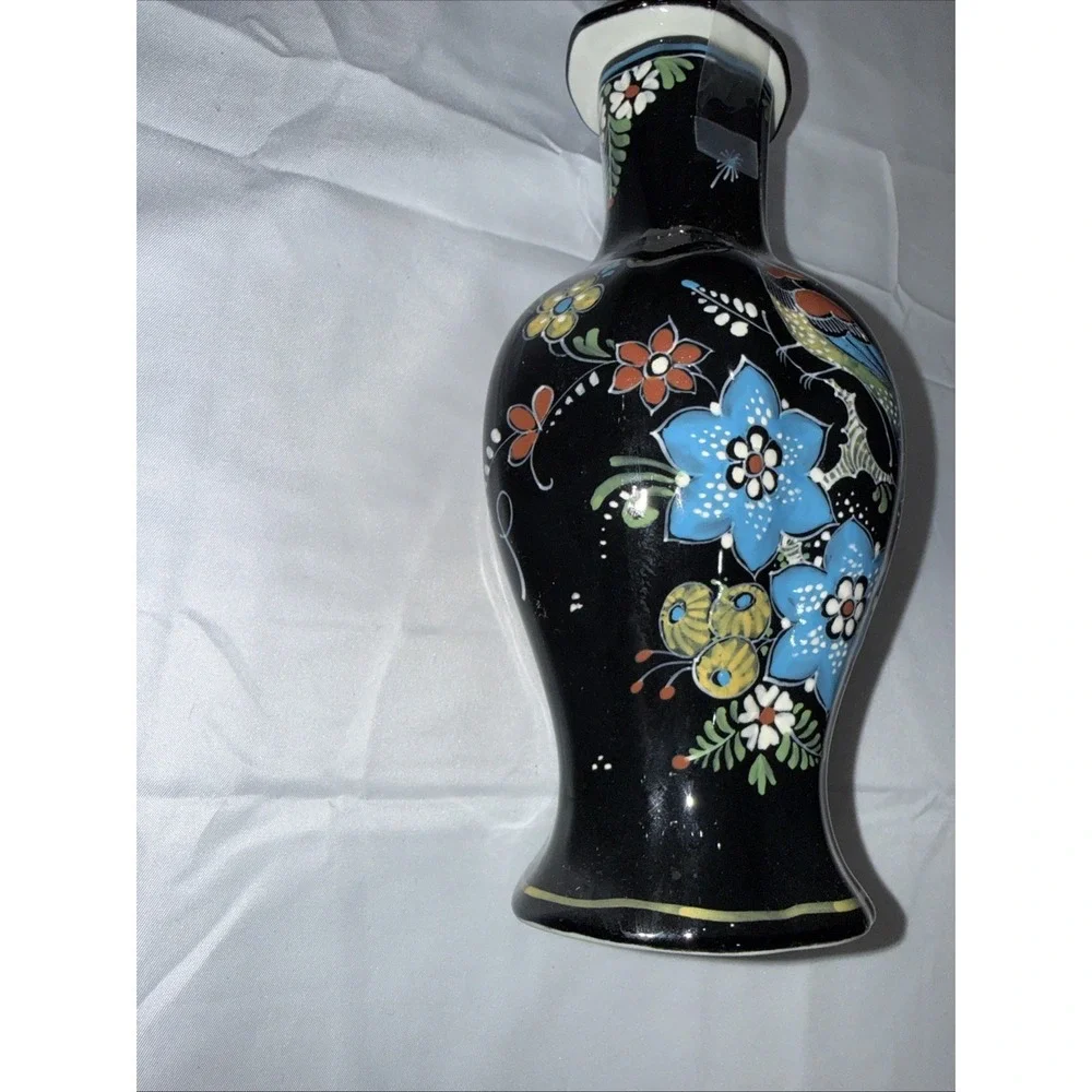 Bundle Royal Delft Holland De Porceleyne Fles Polychrome Hand Painted Vase
